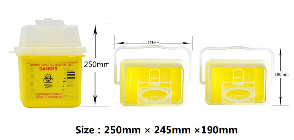 5L SJHARP CONTAINER SIZE