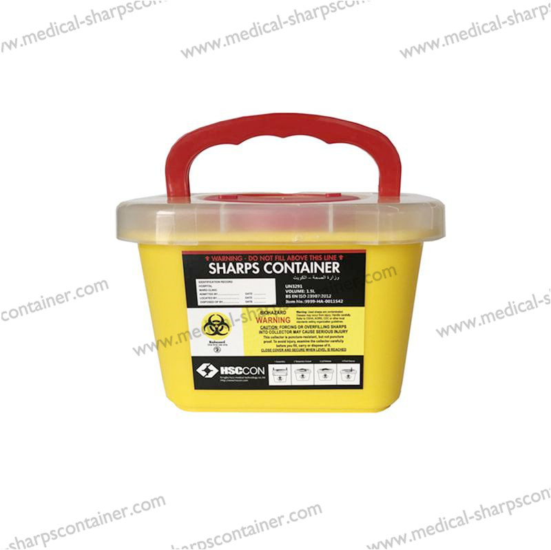 3L medical biohazard safety box