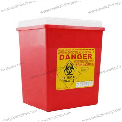 8L 8 quart sharps container