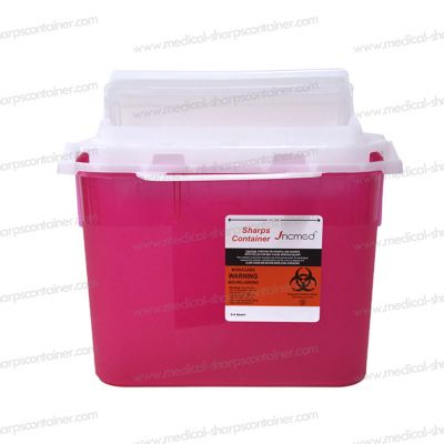 5.4 quart  Sharps container